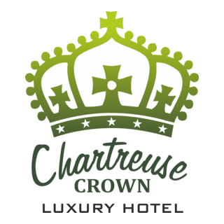 Chartreuse Crown Logo PNG Vector