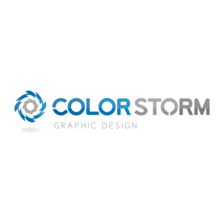 Color Storm Graphic Design Logo PNG Vector