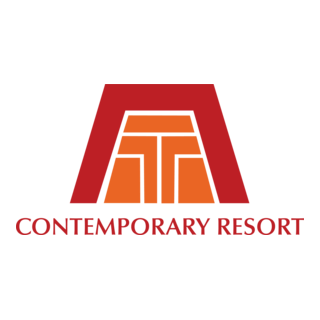 Contemporary Resort Logo PNG Vector