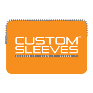Custom Sleeves Logo PNG Vector