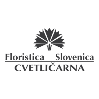 Cvetličarna Floristica Logo PNG Vector