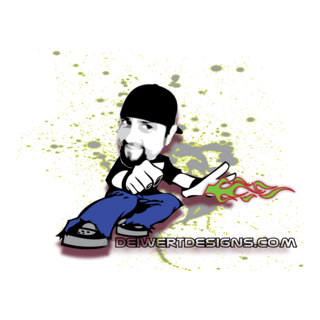 Deiwert Designs Kustom Graphixx Logo PNG Vector