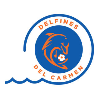 Delfines del Carmen Logo PNG Vector