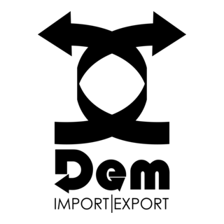 Dem Import Export Logo PNG Vector