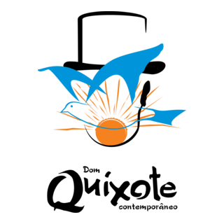 Dom Quixote Contêmporâneo Logo PNG Vector