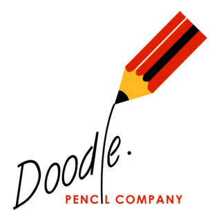 Doodle Pencils Logo PNG Vector