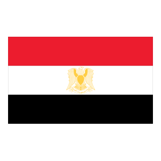 Egypt flag Logo PNG Vector