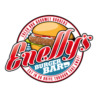 Enelly's Burger Bar Logo PNG Vector