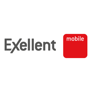 Exellent Mobile Logo PNG Vector