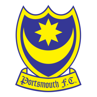 FC Portsmouth 1990's Logo PNG Vector