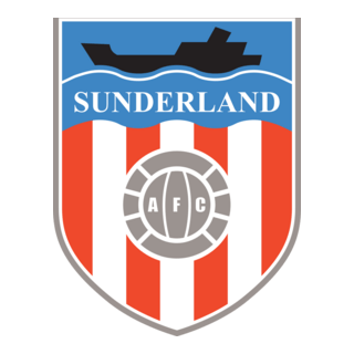 FC Sunderland 1980's Logo PNG Vector