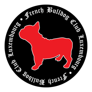 French Bulldog Club Luxembourg Logo PNG Vector