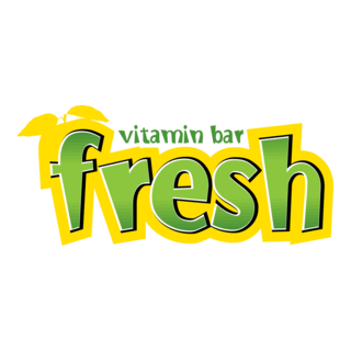 Fresh Vitamin Bar Logo PNG Vector