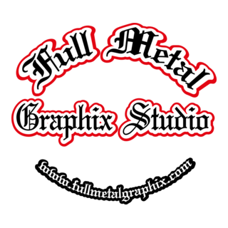 Full Metal Graphix Studio Logo PNG Vector
