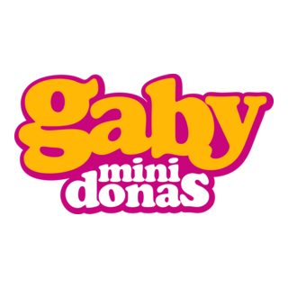 Gaby Mini Donas Logo PNG Vector