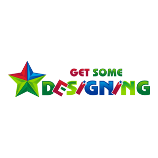 Get Some Designing Logo PNG Vector