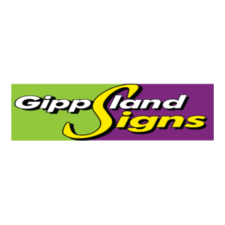 Gippsland Signs Logo PNG Vector