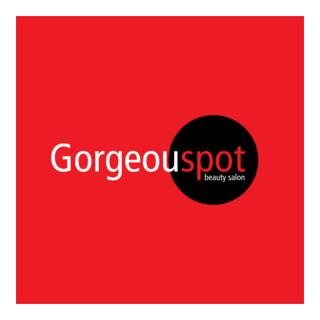 Gorgeous Spot Beauty Salon Logo PNG Vector