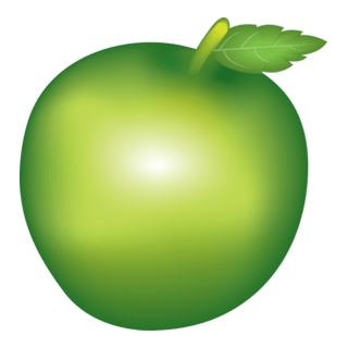 green apple Logo PNG Vector