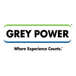 Grey Power Logo PNG Vector