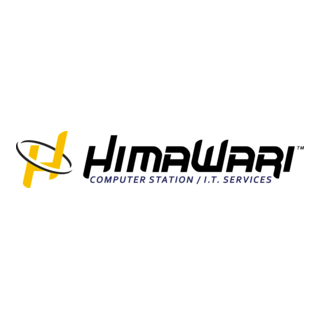 Himawari Computer Shop Logo PNG Vector