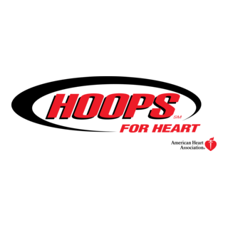Hoops for Heart Logo PNG Vector