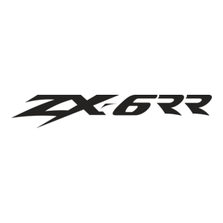 Kawasaki ZX6RR Decal Logo PNG Vector