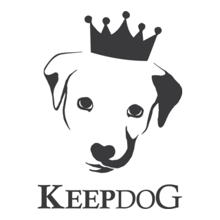 Keep Dog Logo PNG Vector