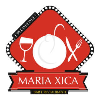 Maria Xica Restaurante Logo PNG Vector