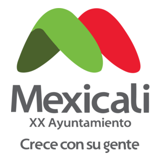 Mexicali XX Ayuntamiento Logo PNG Vector