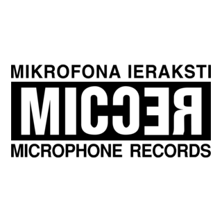 MicRec Mikrofona ieraksti Logo PNG Vector