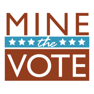 Mine the Vote Logo PNG Vector