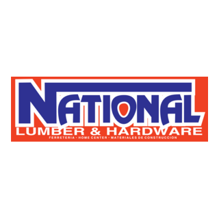 National Lumber & Hardware Logo PNG Vector