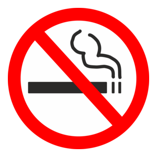 No Smoke Logo PNG Vector