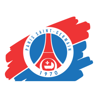 Paris Saint Germain 90's Logo PNG Vector