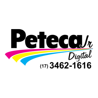 Peteca Jr Digital Logo PNG Vector