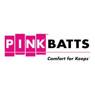Pink Batts Logo PNG Vector