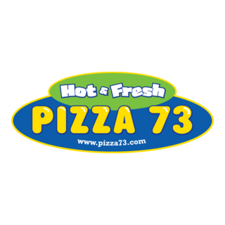 Pizza 73 Logo PNG Vector