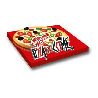 Pizza y Come Logo PNG Vector