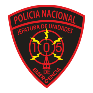 PNP Emergencia 105 Logo PNG Vector
