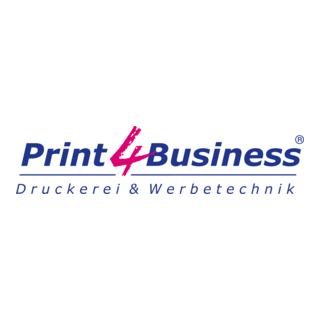 PRINT 4 BUSINESS Logo PNG Vector