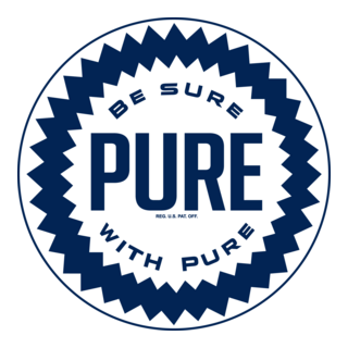 Pure Oil Company Logo PNG Vector