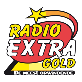 Radio Extra Gold Logo PNG Vector