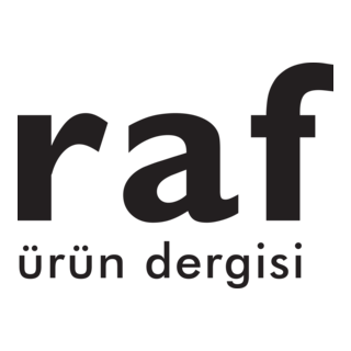 RAF Ürün Dergisi Logo PNG Vector