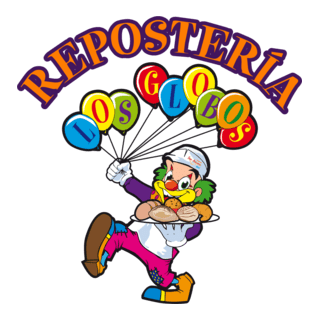 Repostería Los Globos Logo PNG Vector
