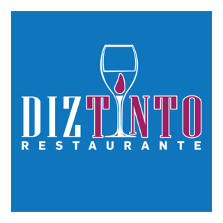Restaurante DizTinto Logo PNG Vector