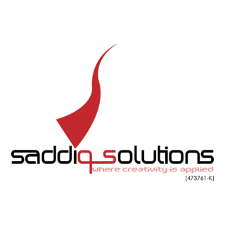Saddiq Solutions Logo PNG Vector