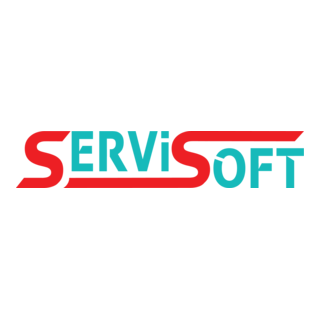 Servisoft Computer Center Logo PNG Vector