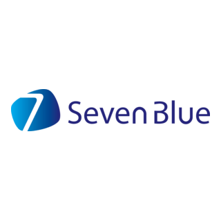 Seven Blue Logo PNG Vector
