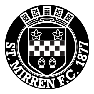 St.Mirren FC Paisley (80's) Logo PNG Vector